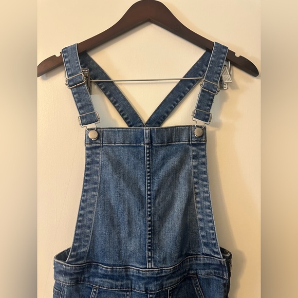 Madewell Madewell Stovepipe Overalls Raw Hem Edition Womens Size M - Picture 5 of 8